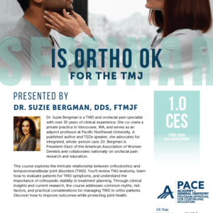 Is Ortho Ok For The TMJ?