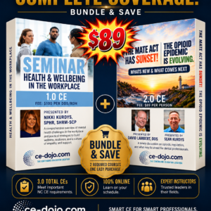 CE Bundle 2 For Dentists - Safe Opiate Prescribing & Health and Wellbeing In The Workplace